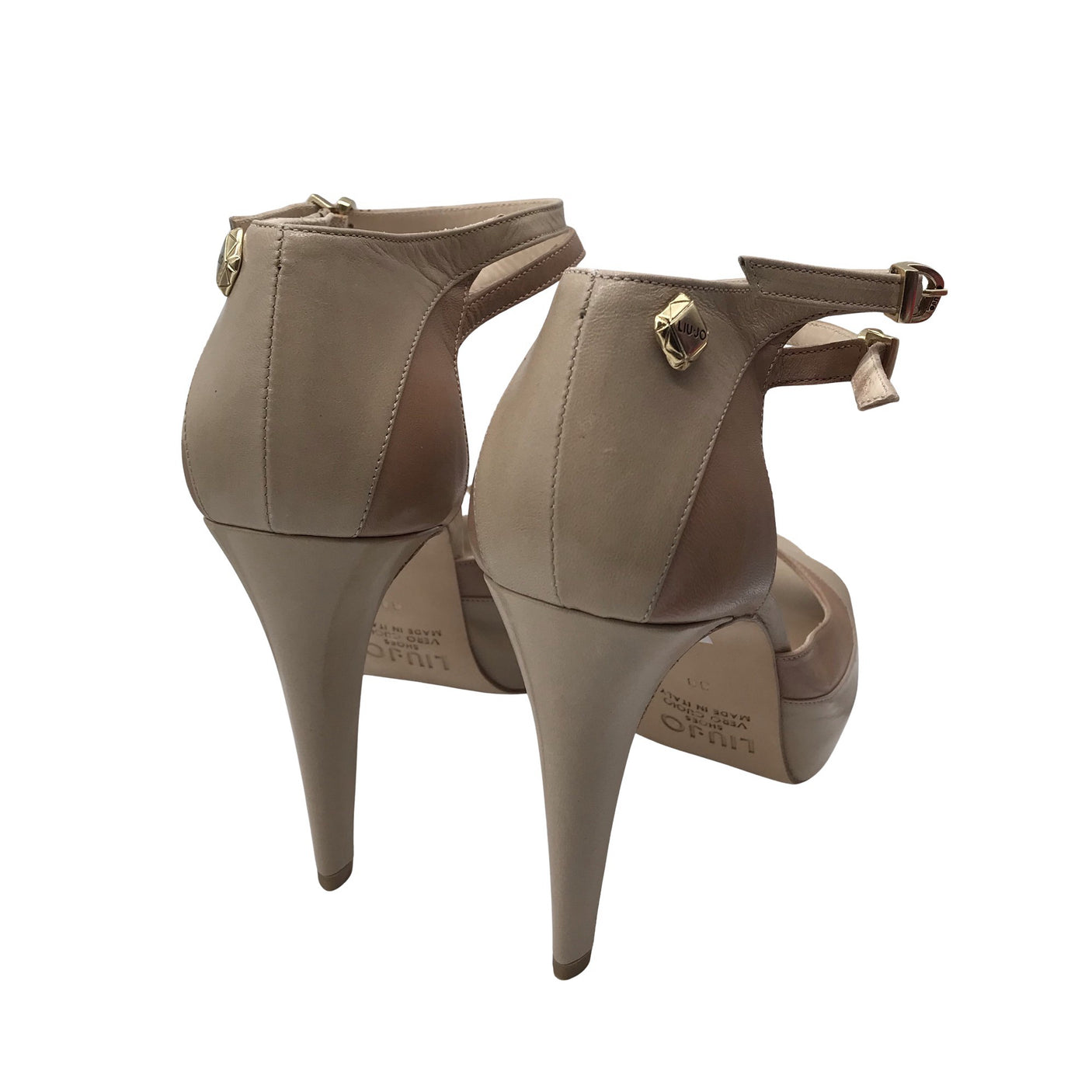 Naisten Liu Jo - Korolliset sandaalit, koko 39 - Beige (4)