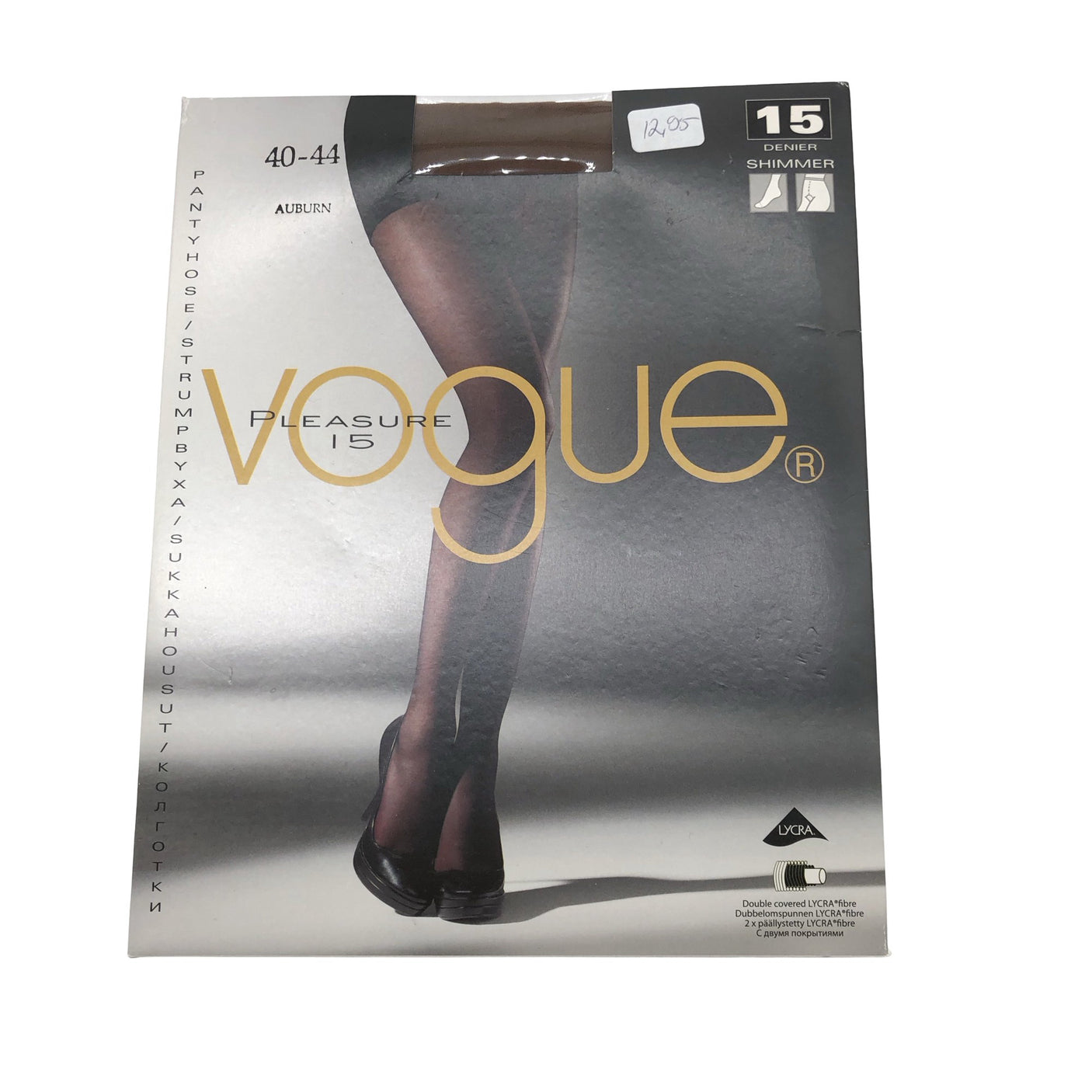 Naisten Vogue - Sukkahousut, ohuet, koko 42 - Ruskea (1)