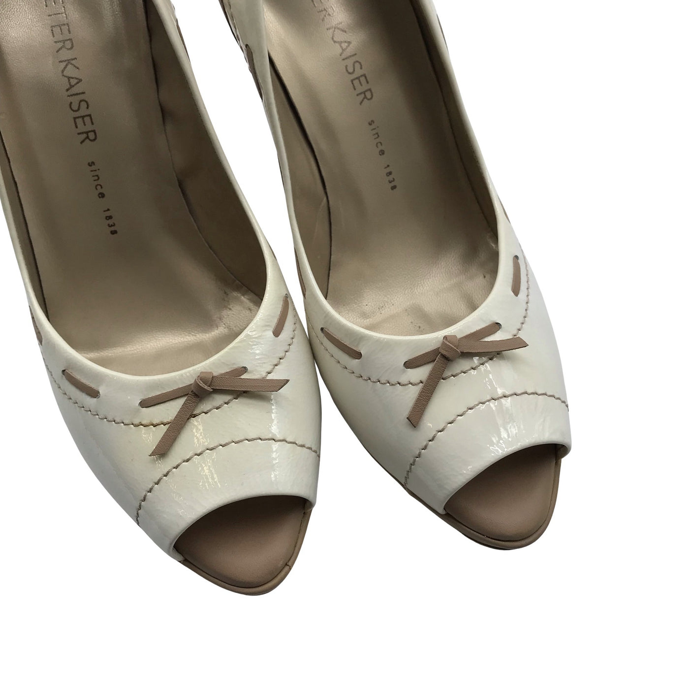 Naisten Peter Kaiser - Avokärkiset korkokengät, koko 39 - Beige (2)