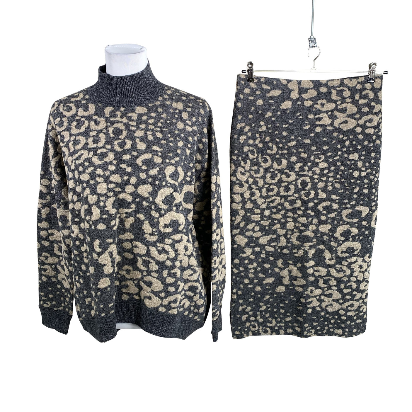 Naisten by Malene Birger - Neulepaita, koko 40 - Harmaa (2)