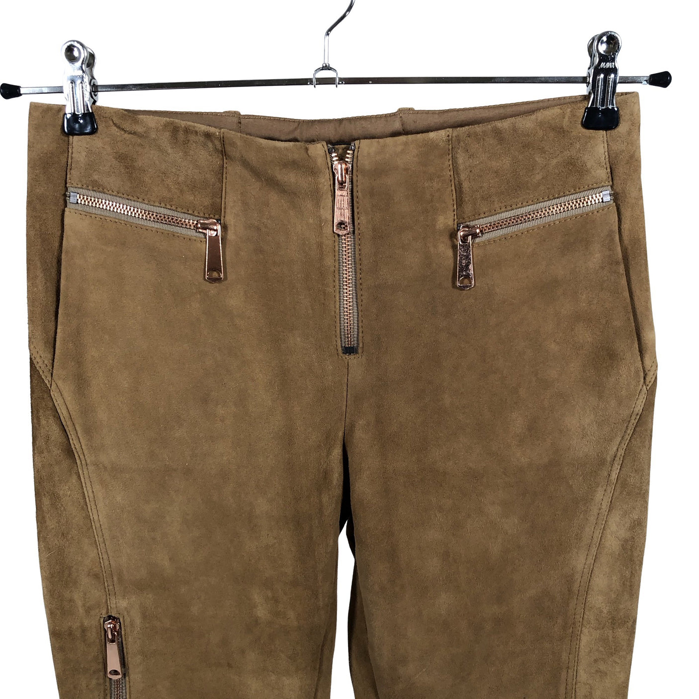 Naisten Diesel - Nahkahousut, koko W27 - Ruskea (3)