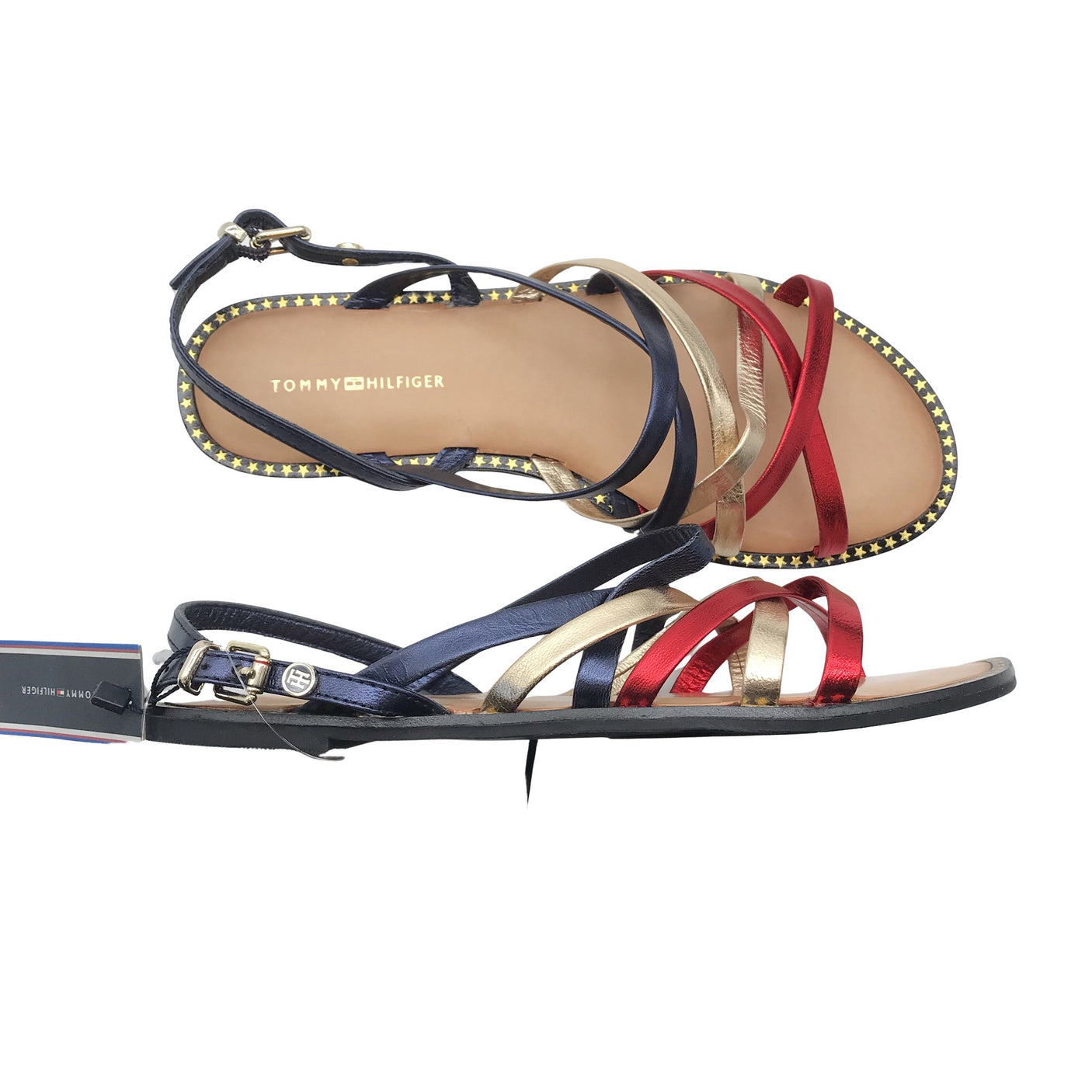 Naisten Tommy Hilfiger - Sandaalit, koko 38 - Sininen (1)