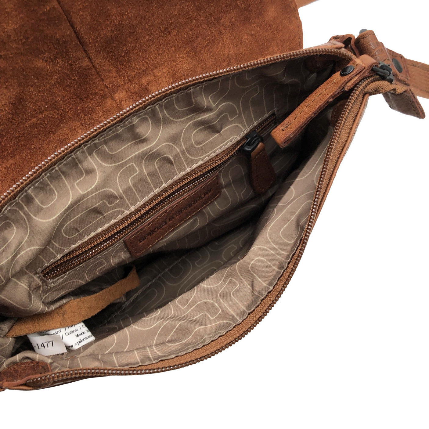 Unisex Spikes & Sparrow - Olkalaukku, koko Midi - Ruskea (2)