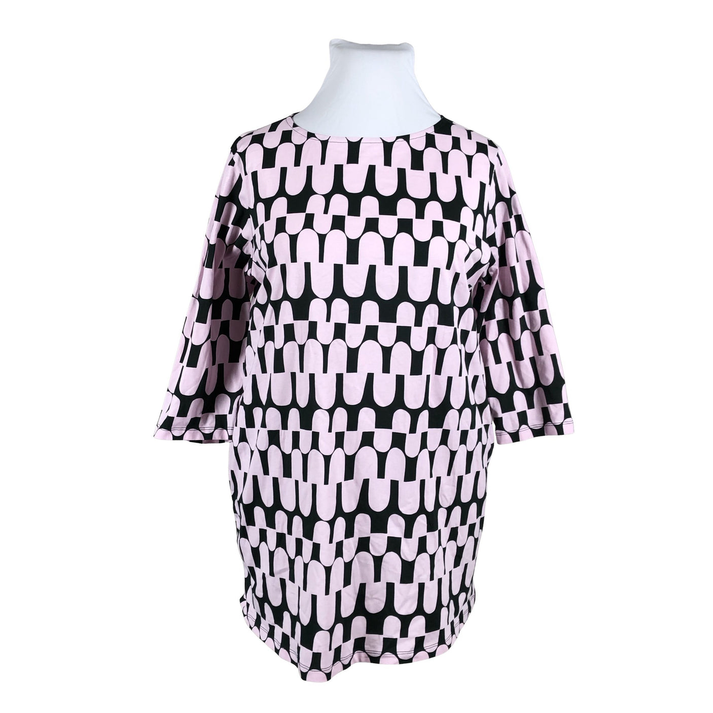 Naisten Marimekko - Trikootunika, koko 42 - Vaaleanpunainen (1)