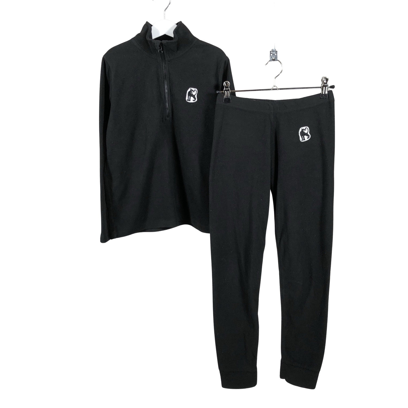 Unisex Mini Rodini - Fleeceasu, koko 140 - 146 - Musta (1)