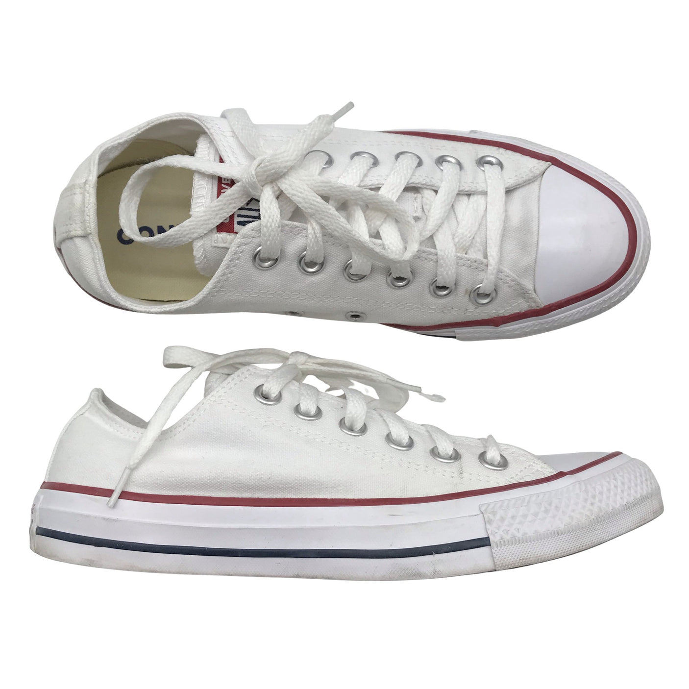 Naisten Converse - Tennarit, koko 37 - Valkoinen (1)