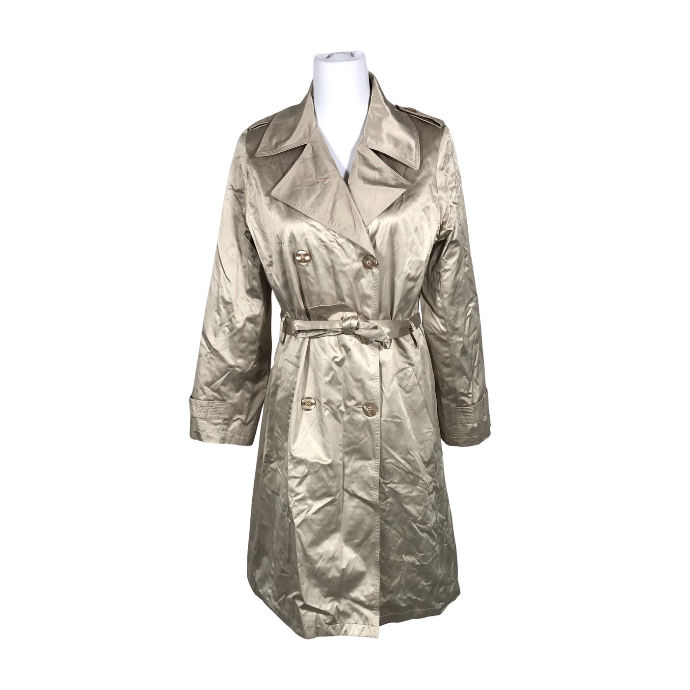 Naisten Etcetera - Trenssitakki, koko 40 - Beige (2)