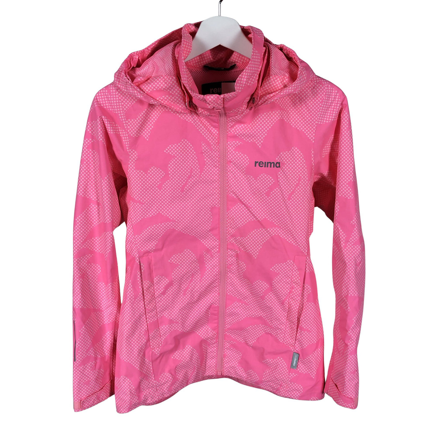 Tyttöjen Reimatec - Välikausitakki, koko 152 - 158 - Pinkki (1)