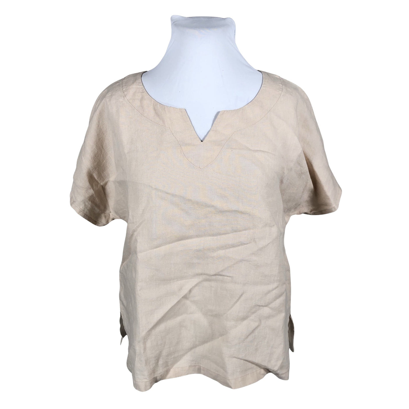 Naisten Nanso - Lyhythihainen pusero, koko 44 - Beige (1)