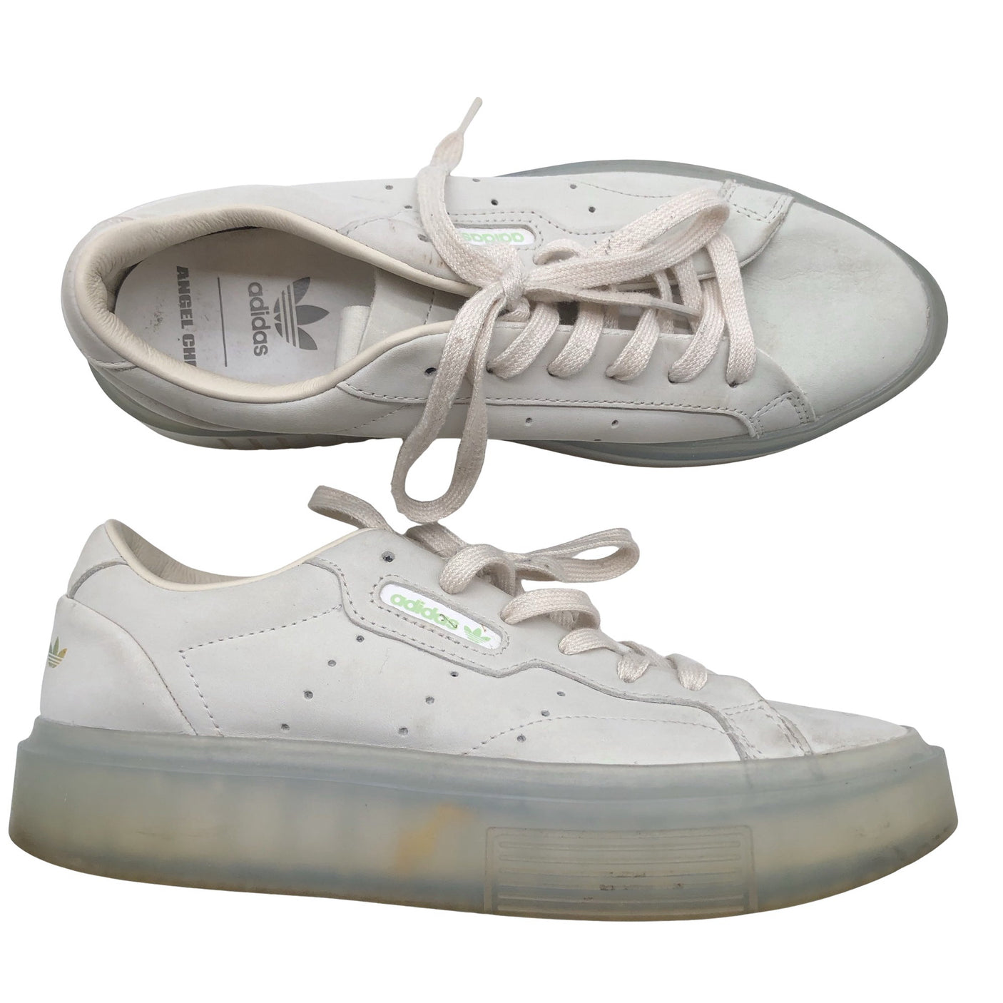 Naisten Adidas - Tennarit, koko 40 - Harmaa (2)
