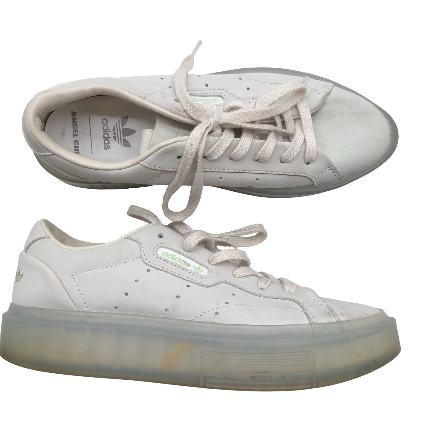 Naisten Adidas - Tennarit, koko 40 - Harmaa (5)