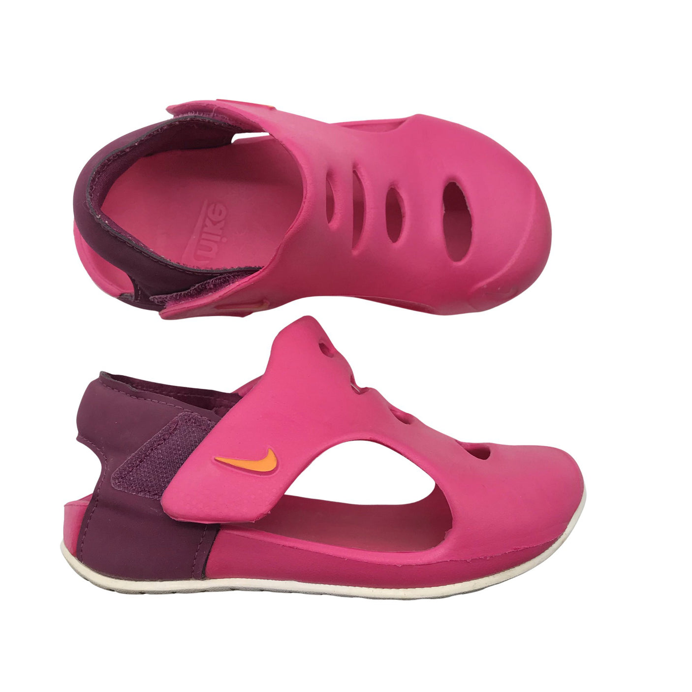 Tyttöjen Nike - Sandaalit, koko 26 - Pinkki (1)