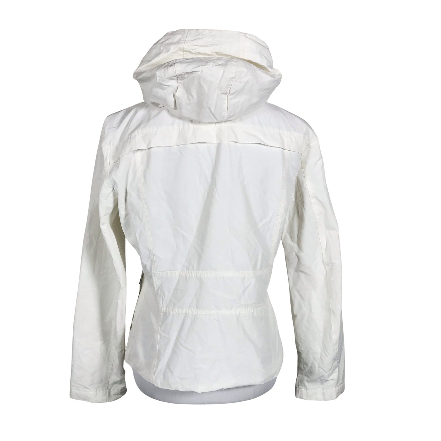 Naisten Benetton - Ulkoilutakki, koko 38 - Luonnonvalkoinen (3)