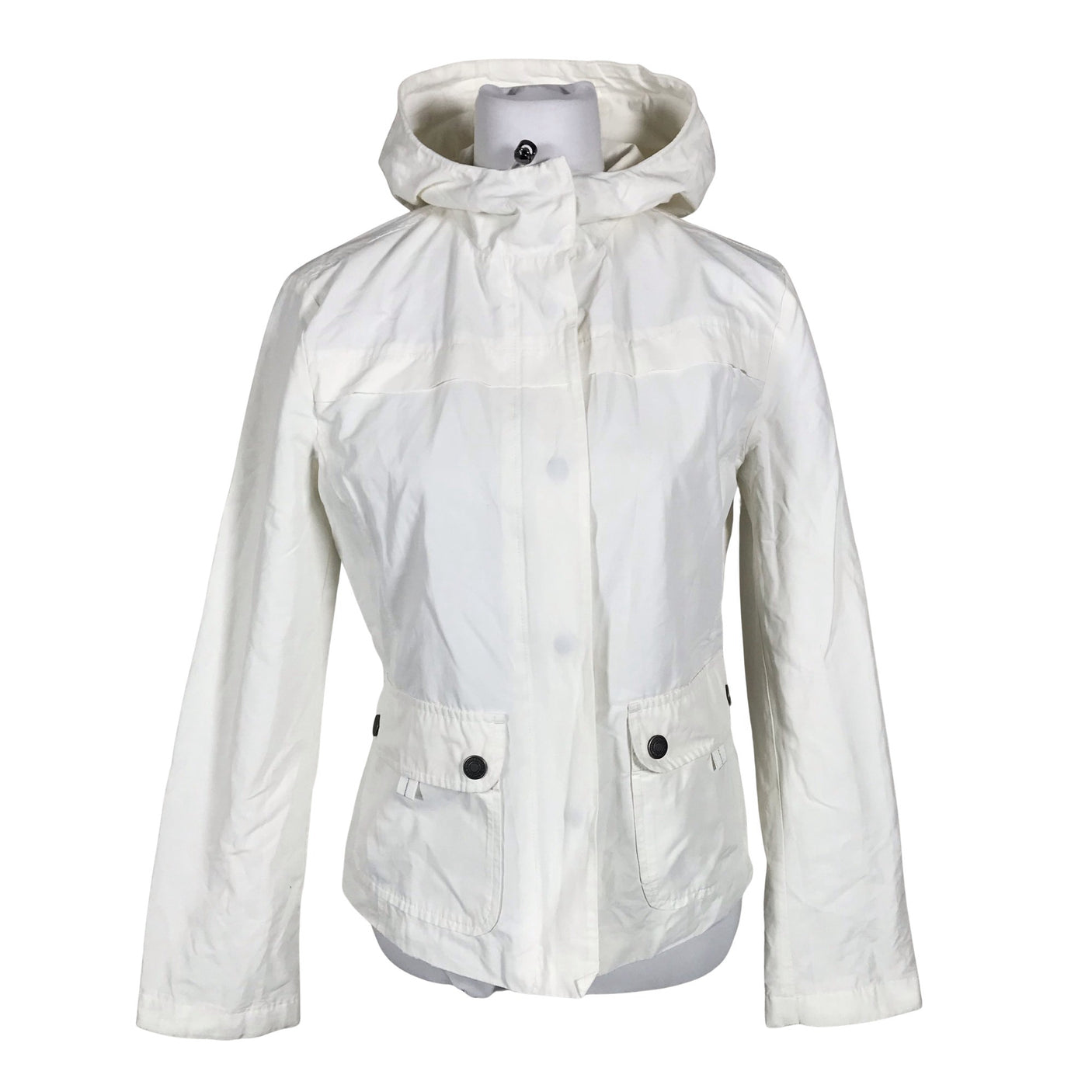 Naisten Benetton - Ulkoilutakki, koko 38 - Luonnonvalkoinen (1)