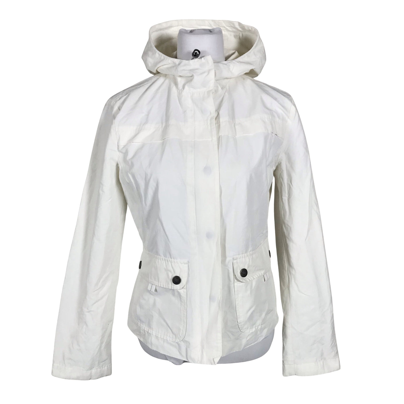 Naisten Benetton - Ulkoilutakki, koko 38 - Luonnonvalkoinen (2)