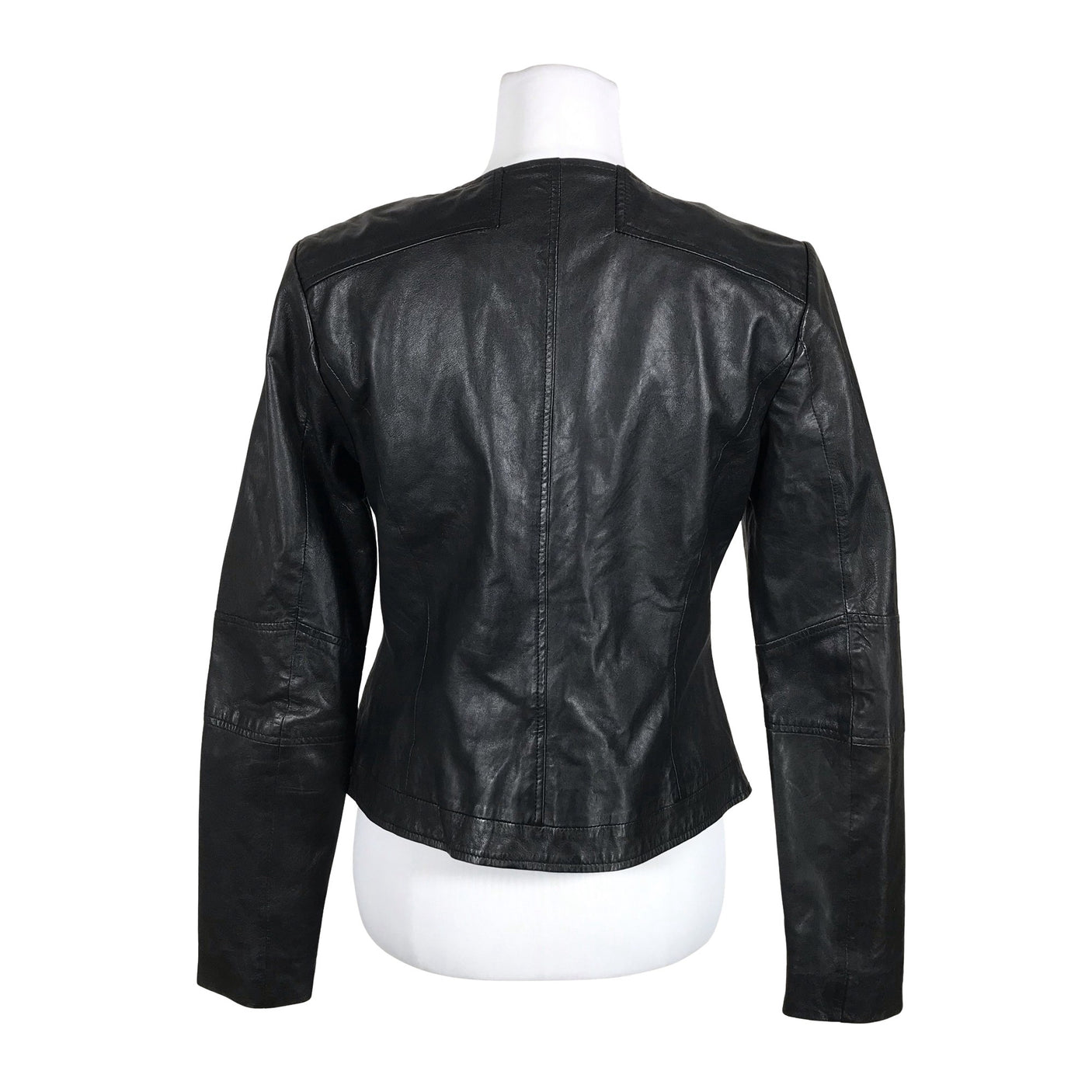 Naisten Woman By Earn - Nahkatakki, koko 38 - Musta (6)