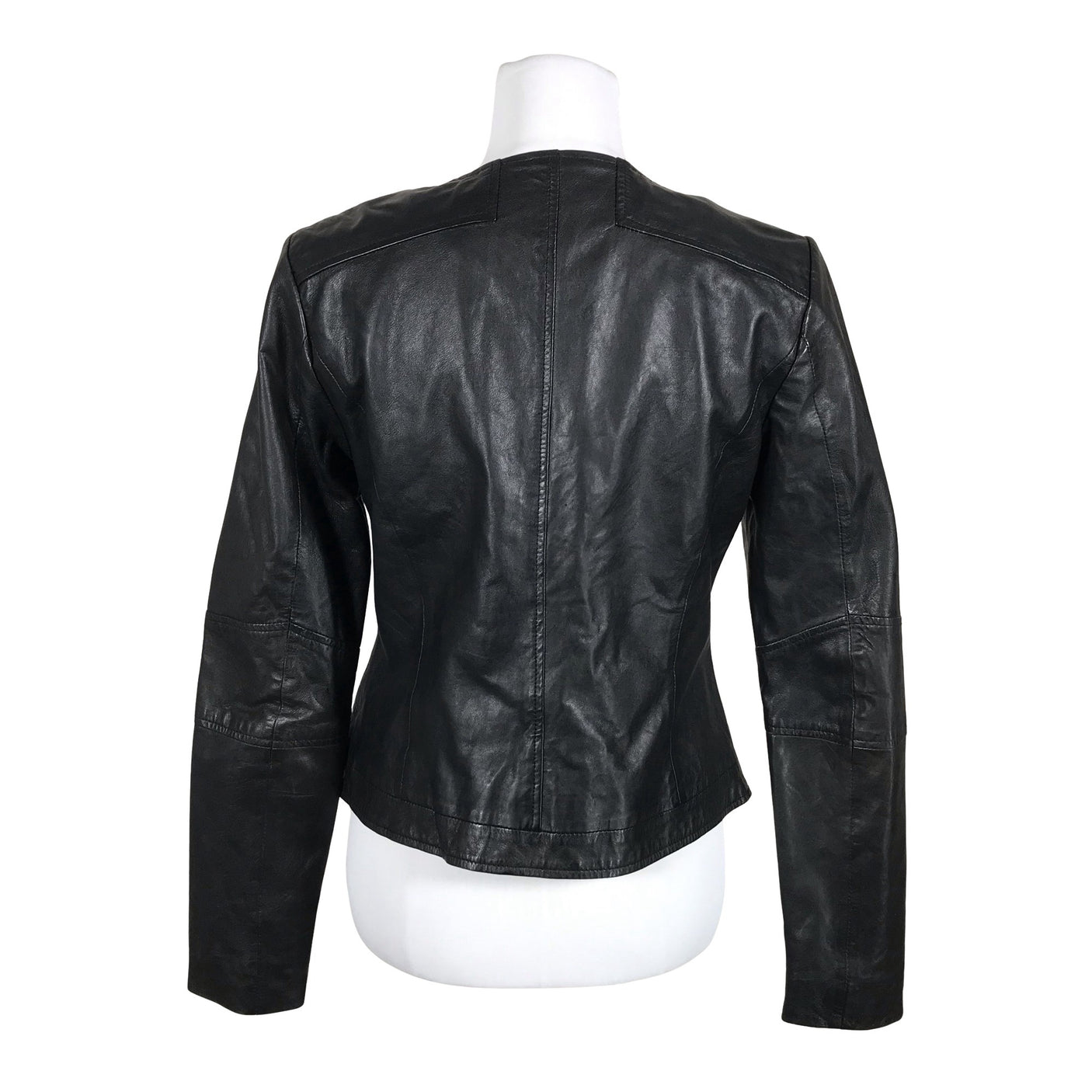 Naisten Woman By Earn - Nahkatakki, koko 38 - Musta (5)