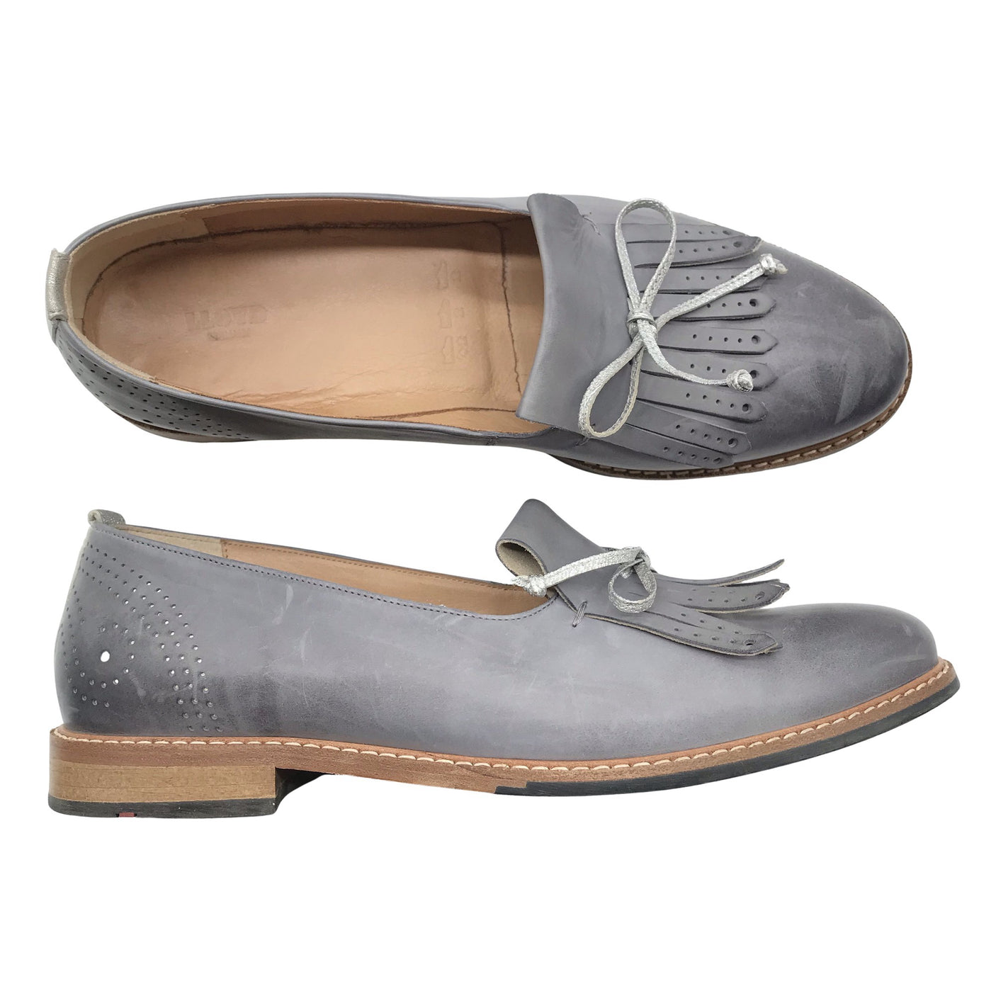 Naisten Floyd - Loaferit, koko 39 - Harmaa (1)