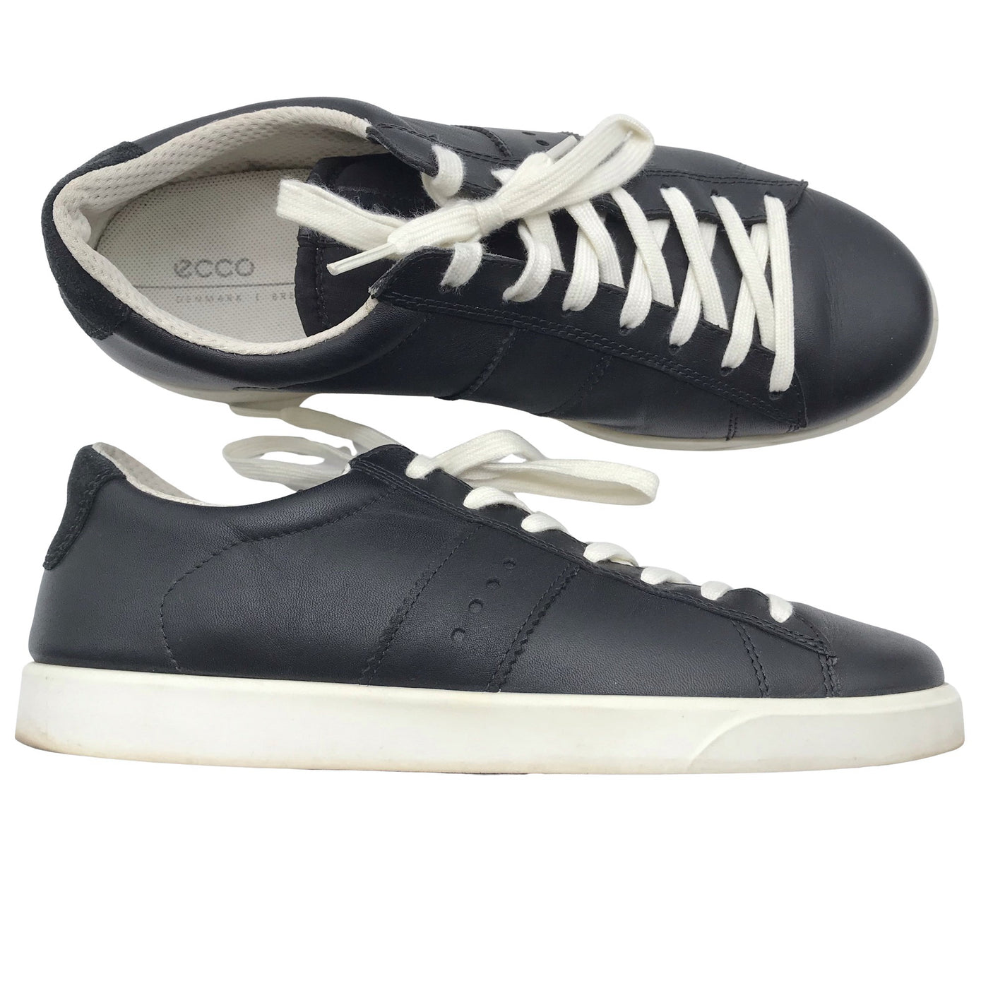 Naisten Ecco - Tennarit, koko 40 - Musta (1)