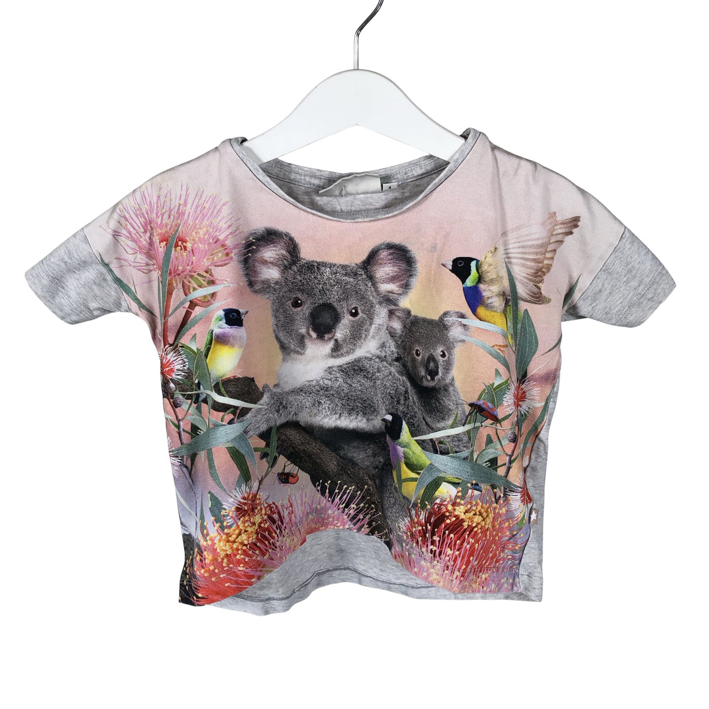 Tyttöjen Molo Kids - T-paita, koko 98 - 104 - Vaaleanpunainen (1)