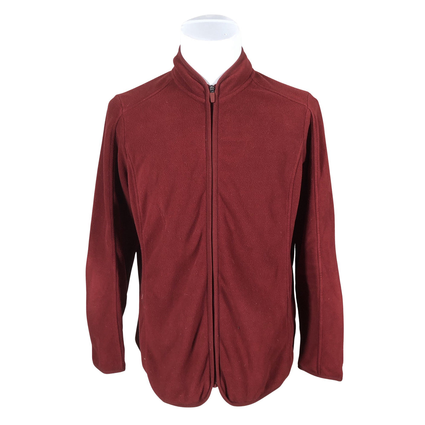 Miesten Marks&Spencer - Fleecetakki, koko XL - Viininpunainen (1)