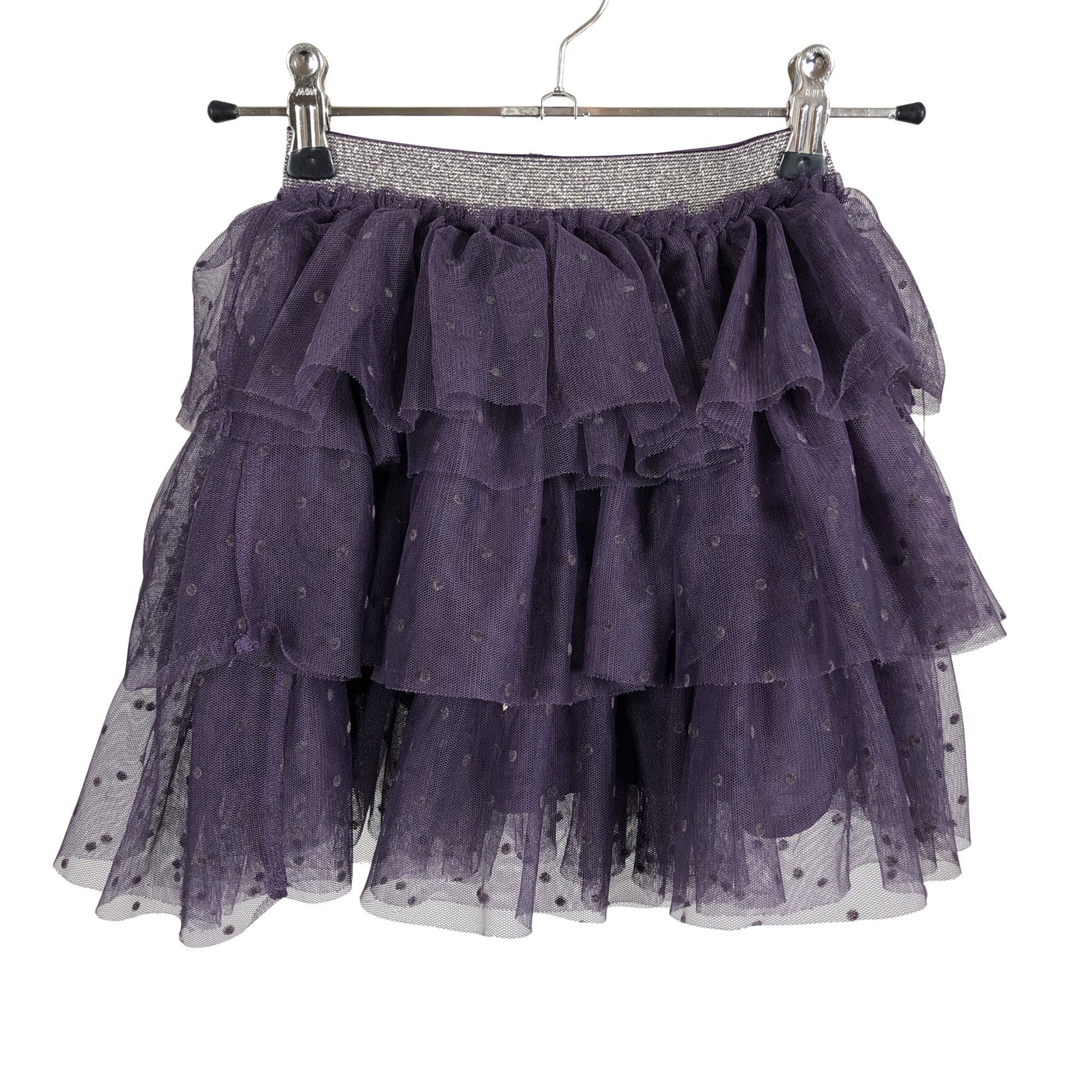 Tyttöjen POMPdeLUX - Tyllihame, koko 122 - 128 - Violetti (1)