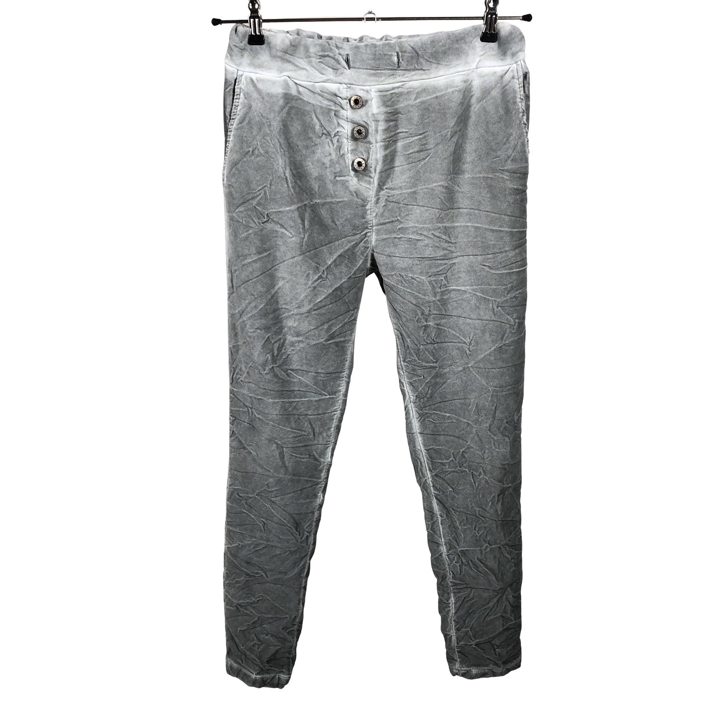 Naisten Perfect Jeans - Trikoohousut, koko 36 - Harmaa (1)
