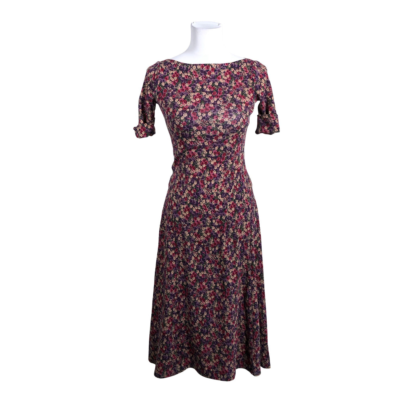 Naisten Lauren Ralph Lauren - Trikoomekko, koko 34 - Violetti (1)