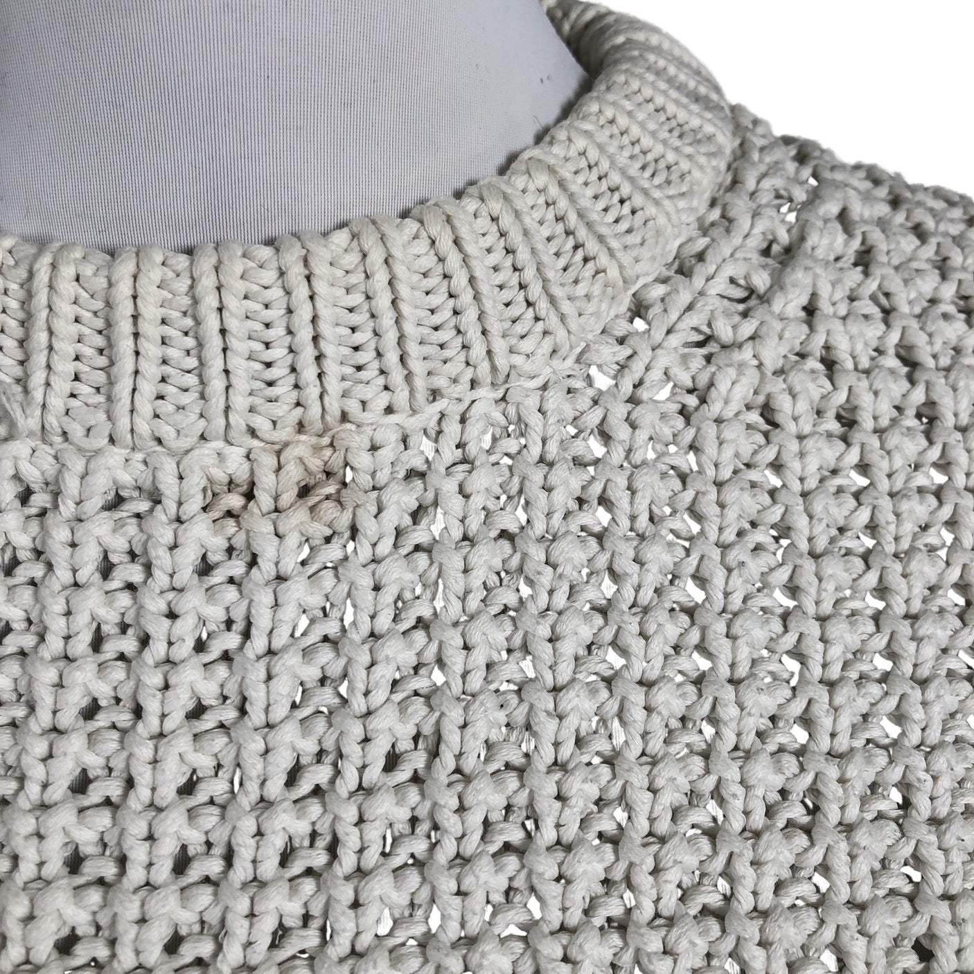 Naisten Acne Studios - Neulepaita, koko 38 - Valkoinen (2)