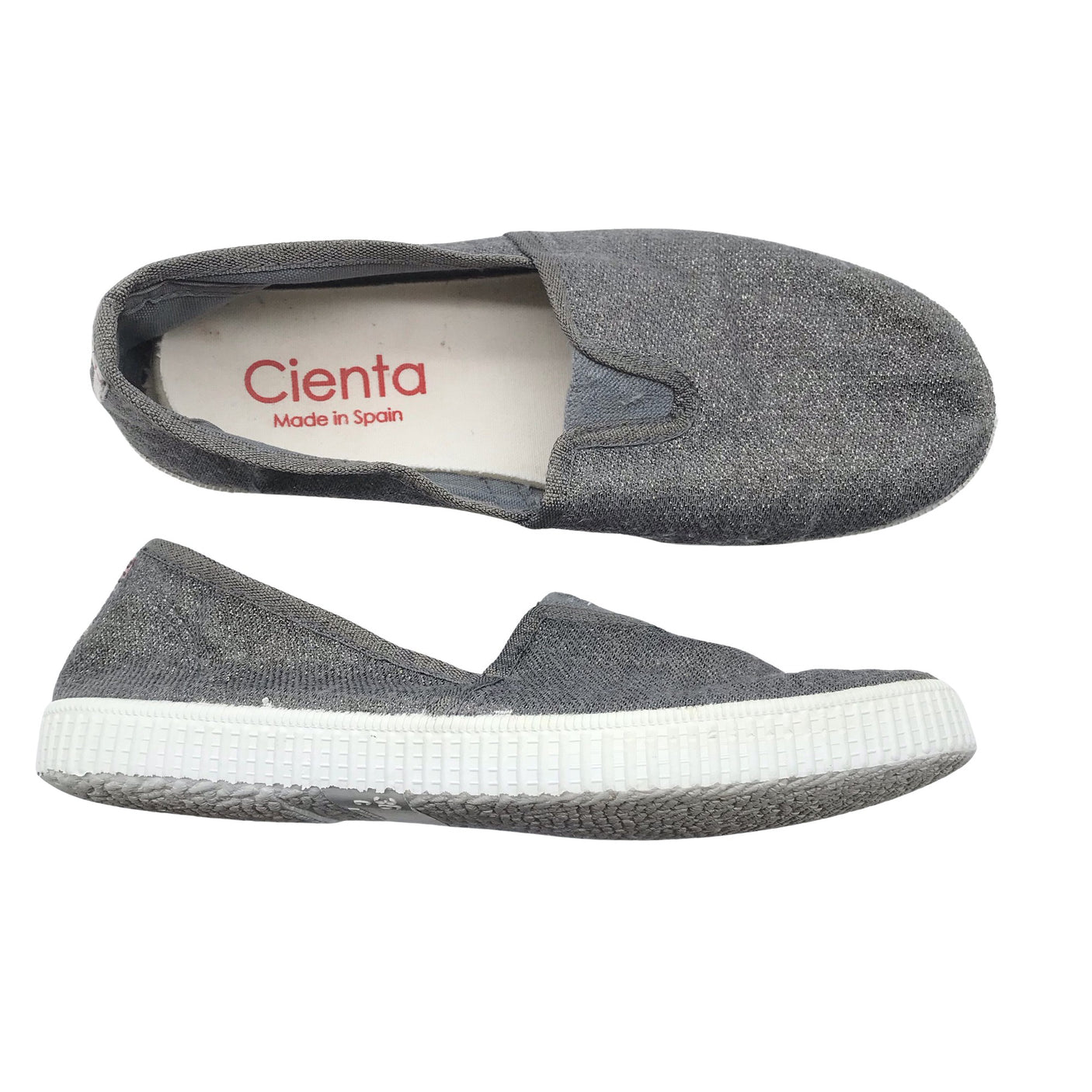 Tyttöjen Cienta - Loaferit, koko 36 - Harmaa (2)