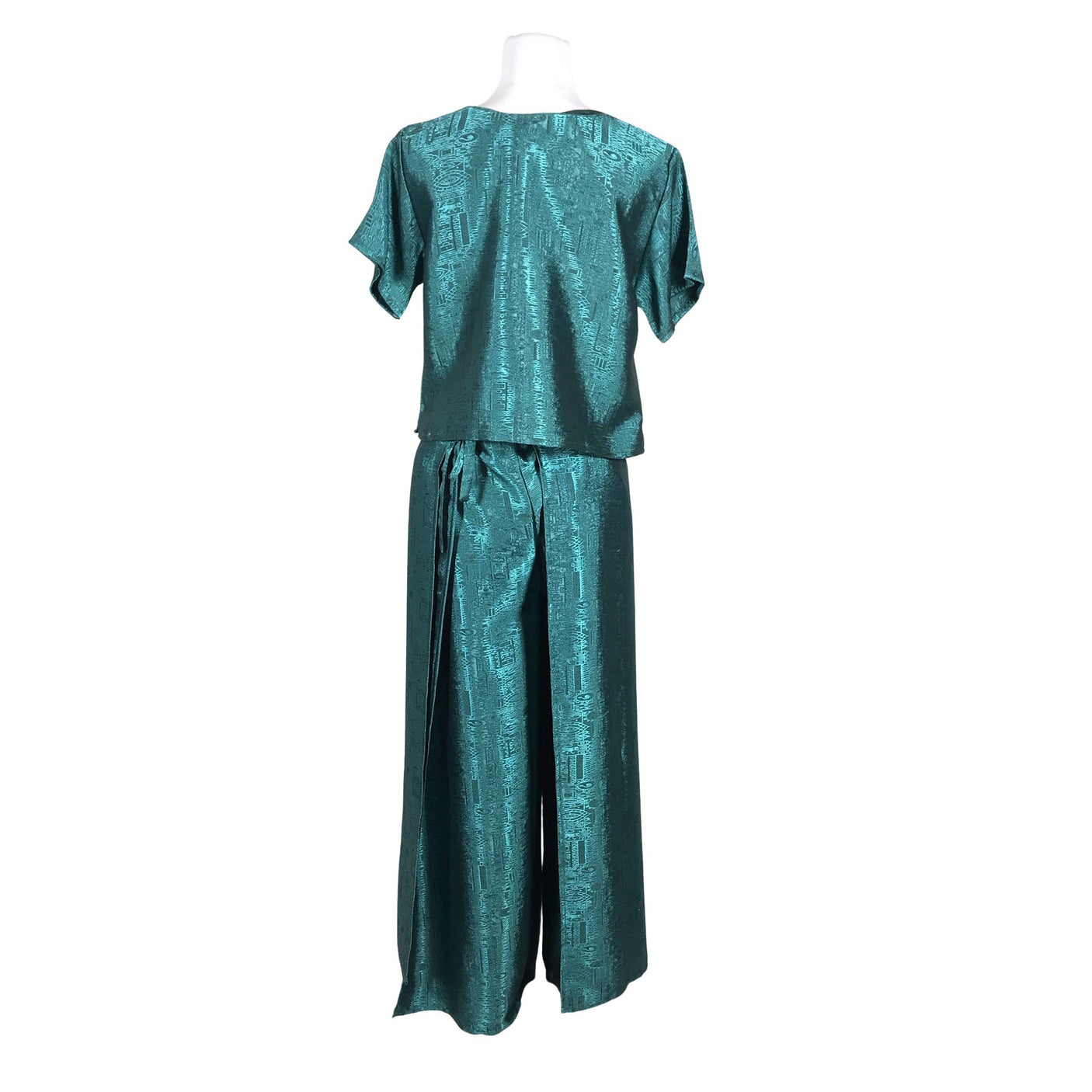 Naisten Champagnes - Juhlahousut, koko 38 - Vihreä (2)