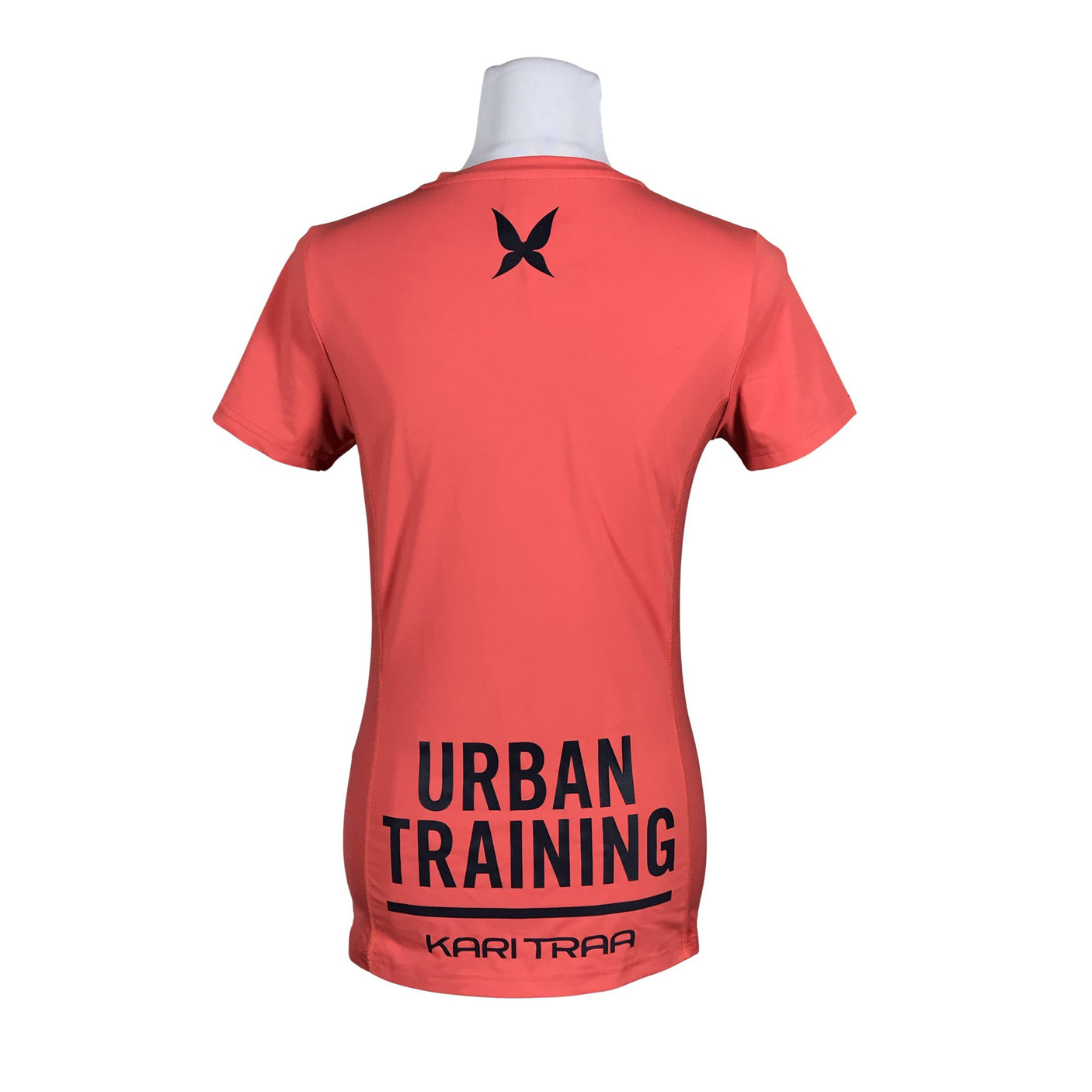 Naisten Kari Traa - Urheilupaita, lyhyet hihat, koko 38 - Oranssi (4)