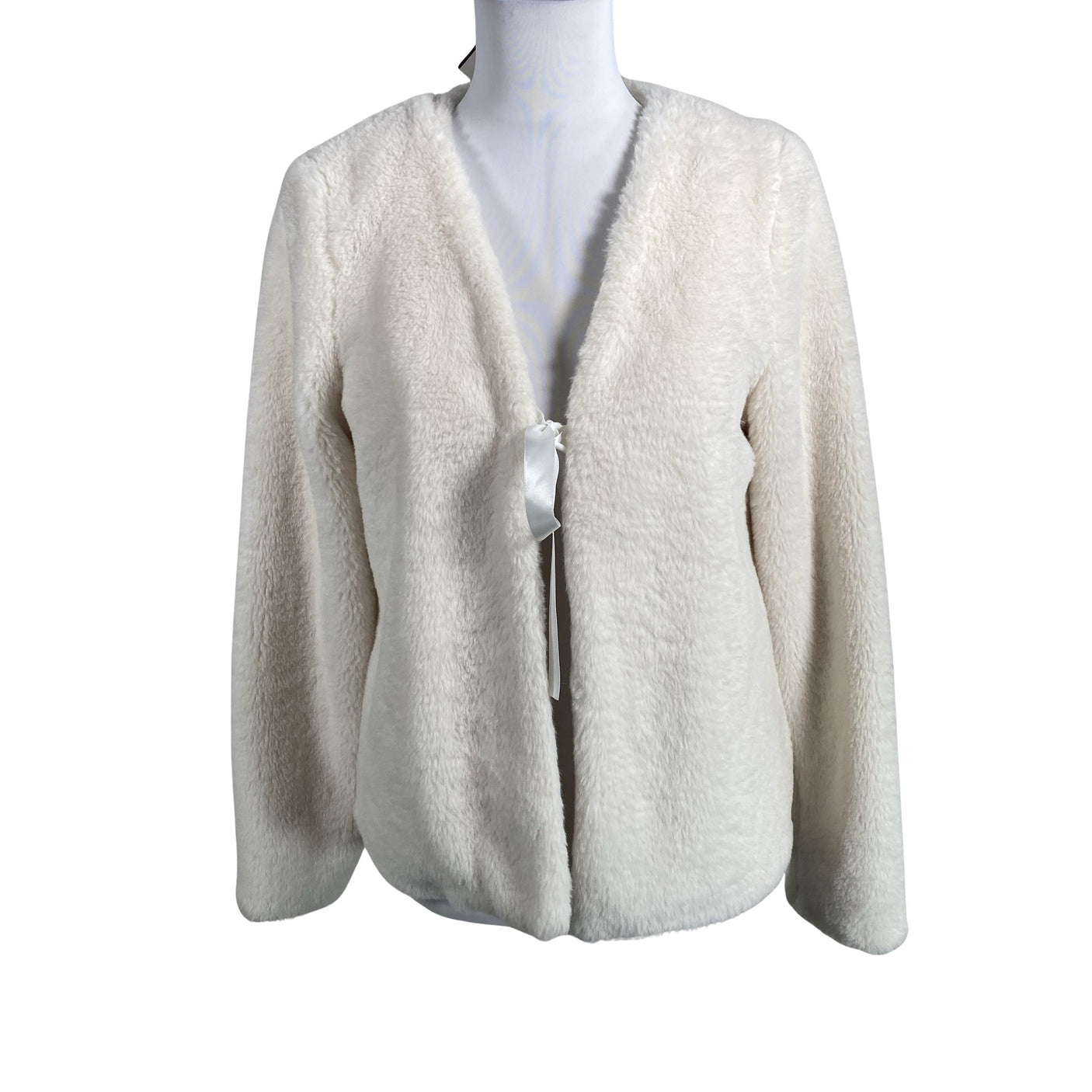 Naisten Capri collection - Neuletakki, koko 38 - Luonnonvalkoinen (1)