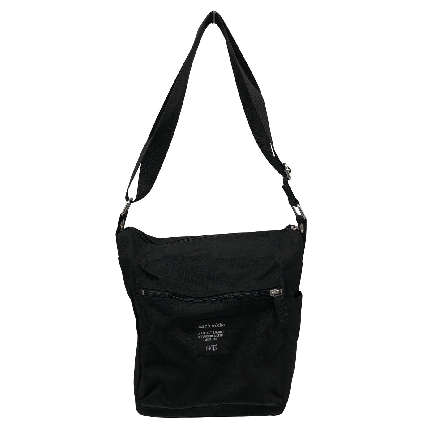Unisex Marimekko - Olkalaukku, koko Maxi - Musta (1)