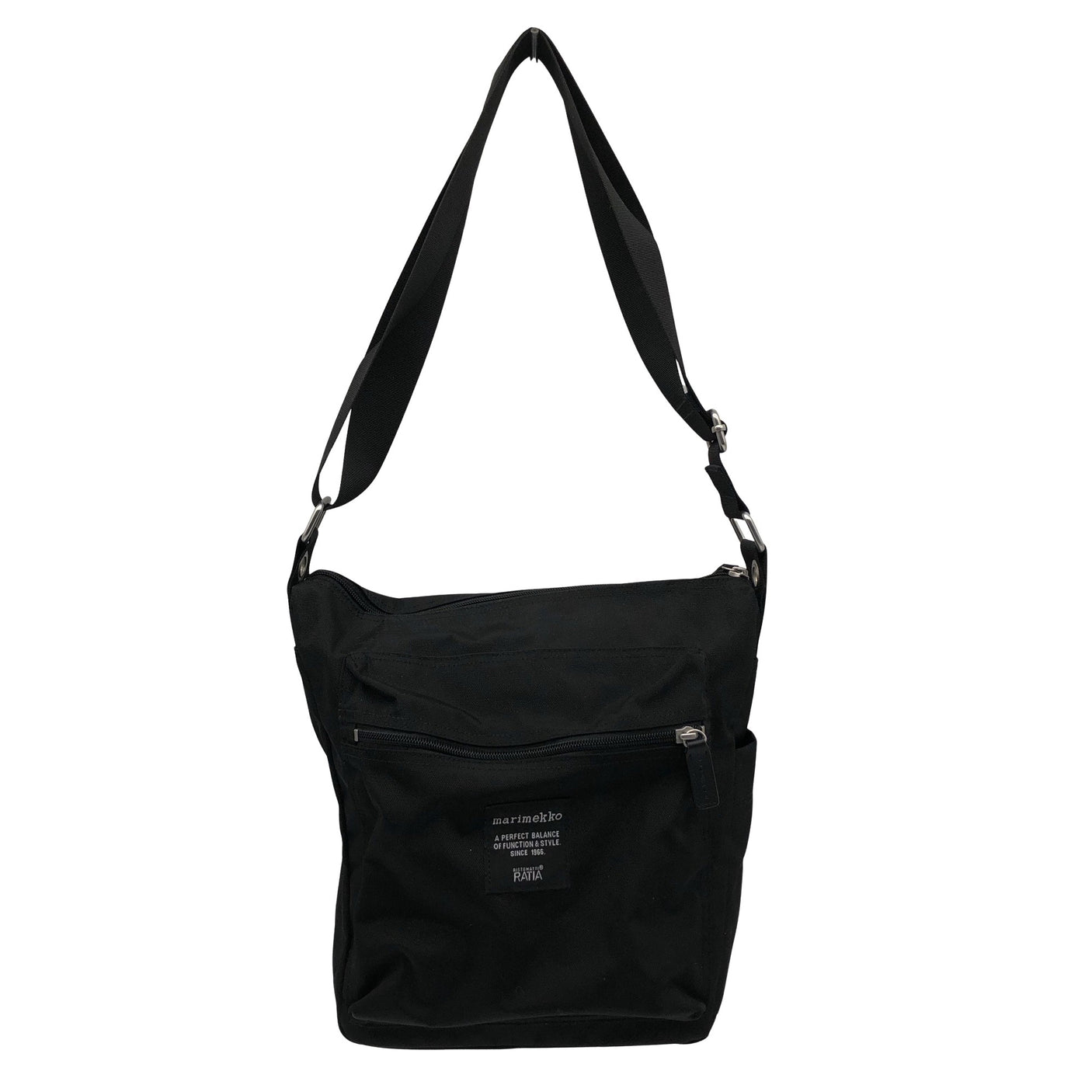 Unisex Marimekko - Olkalaukku, koko Maxi - Musta (3)