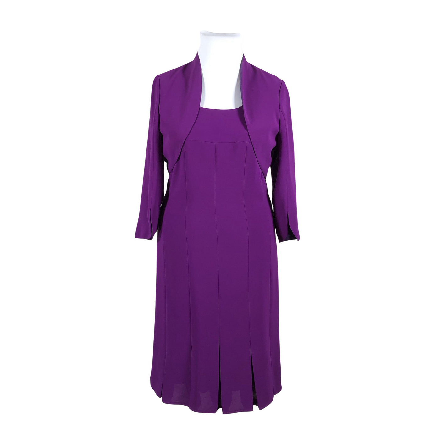 Naisten Elinette - Juhlamekko, koko 42 - Violetti (2)