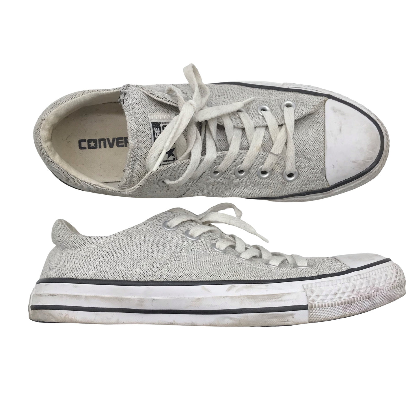 Unisex Converse - Tennarit, koko 39 - Harmaa (2)