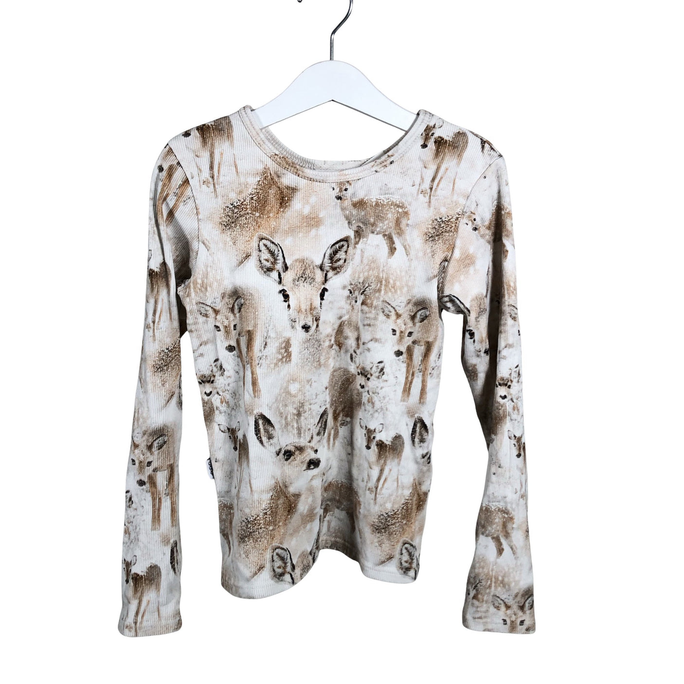 Unisex Gugguu - Trikoopaita, koko 128 - 134 - Valkoinen (1)