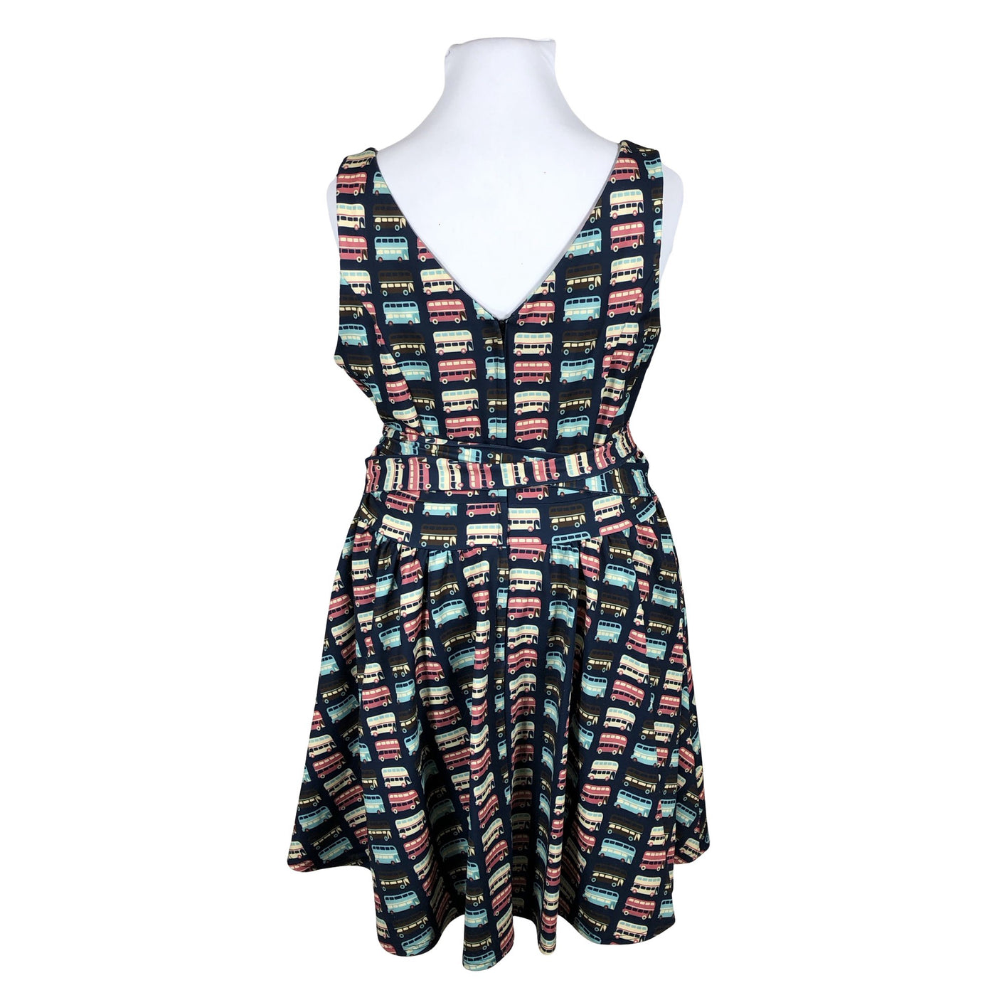 Naisten Lady Vintage - Trikoomekko, koko 44 - Sininen (2)