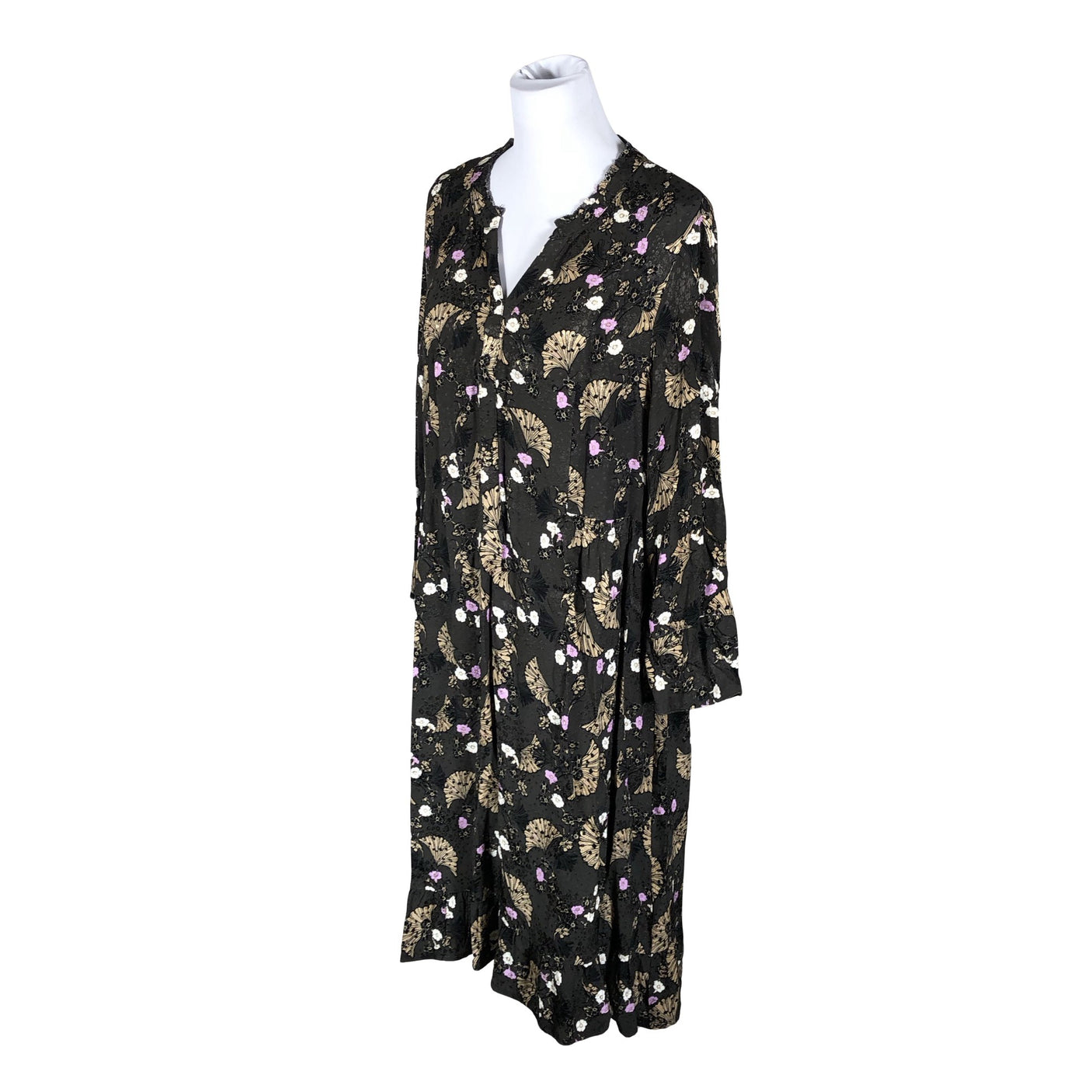 Naisten Odd Molly - Sifonkimekko, koko 40 - Ruskea (3)