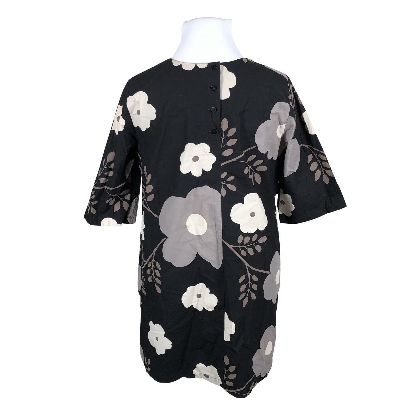 Naisten Marimekko - Kangasmekko, koko 44 - Musta (2)