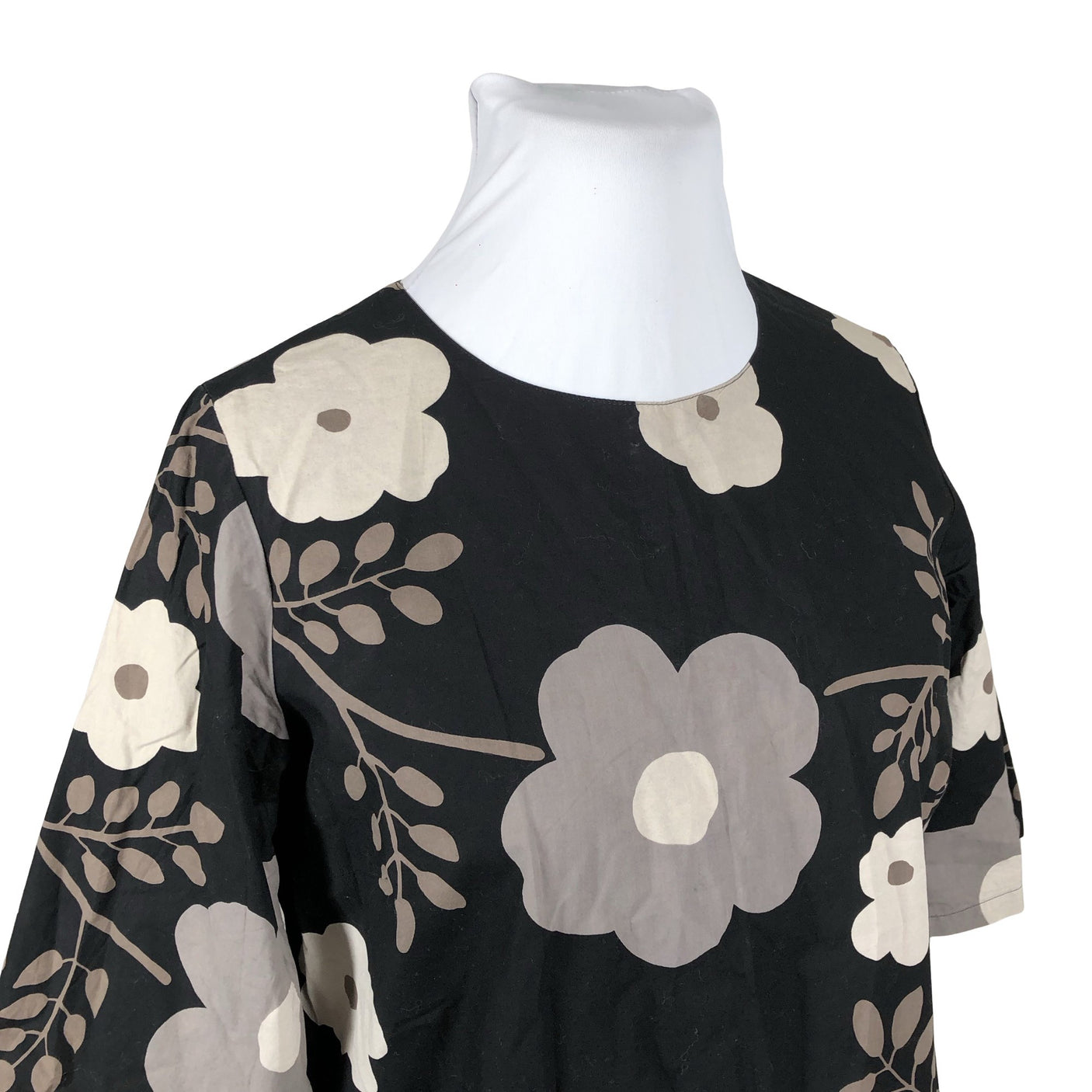Naisten Marimekko - Kangasmekko, koko 44 - Musta (3)