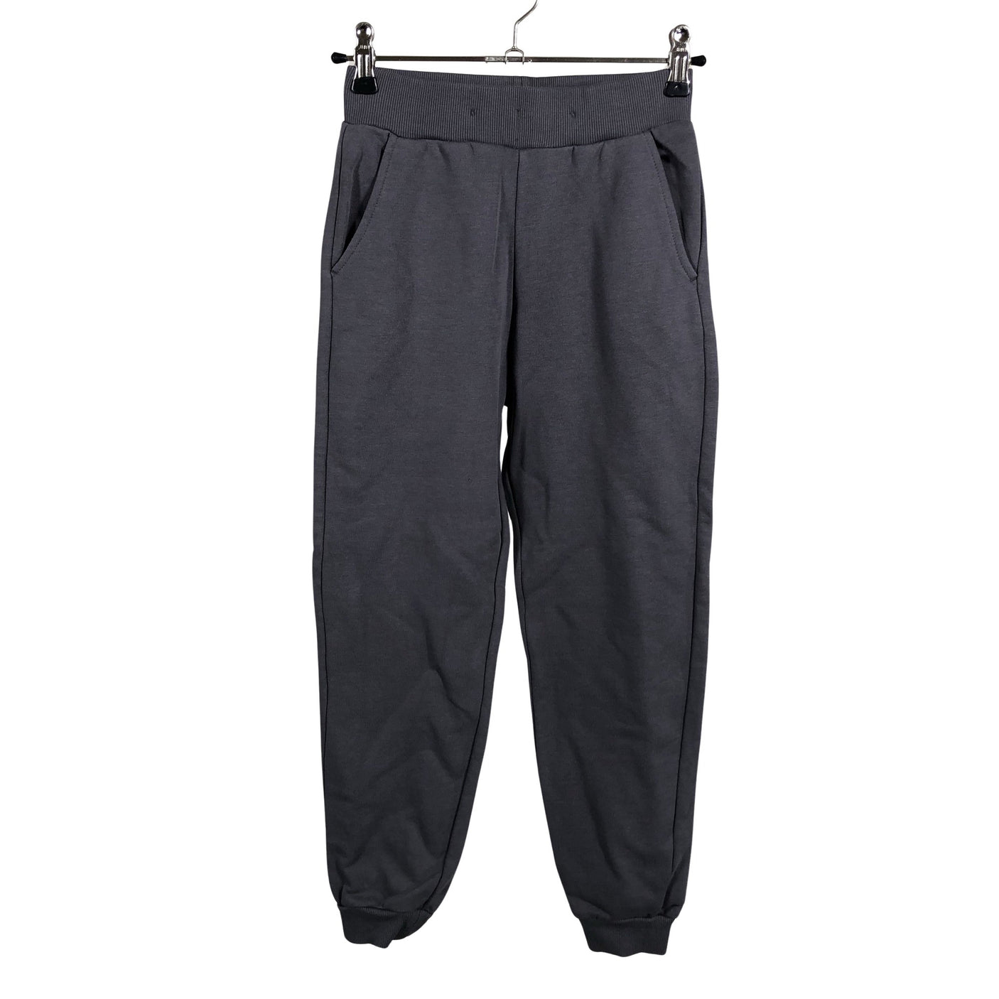 Unisex Lindex - Collegehousut, koko 122 - 128 - Harmaa (1)