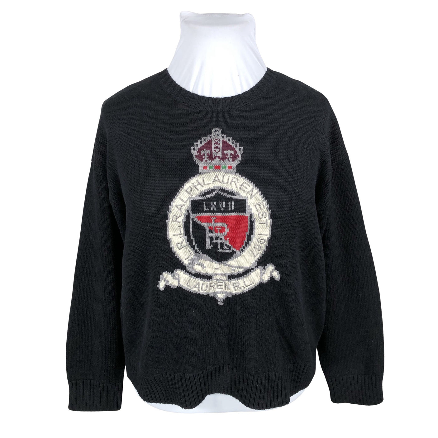 Naisten Lauren Ralph Lauren - Neulepaita, koko 42 - Musta (1)