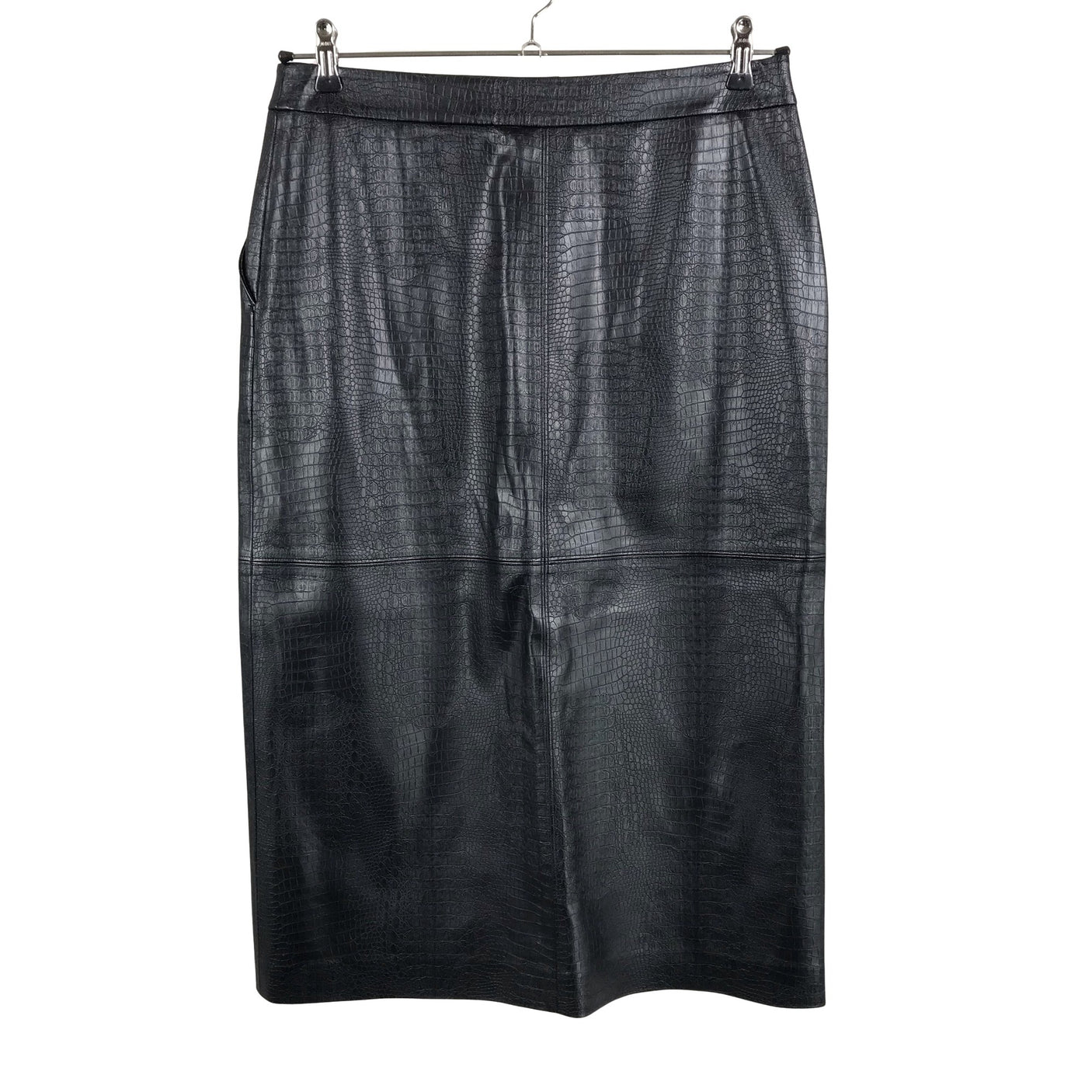 Naisten MaxMara - Nahkahame, koko 40 - Musta (3)