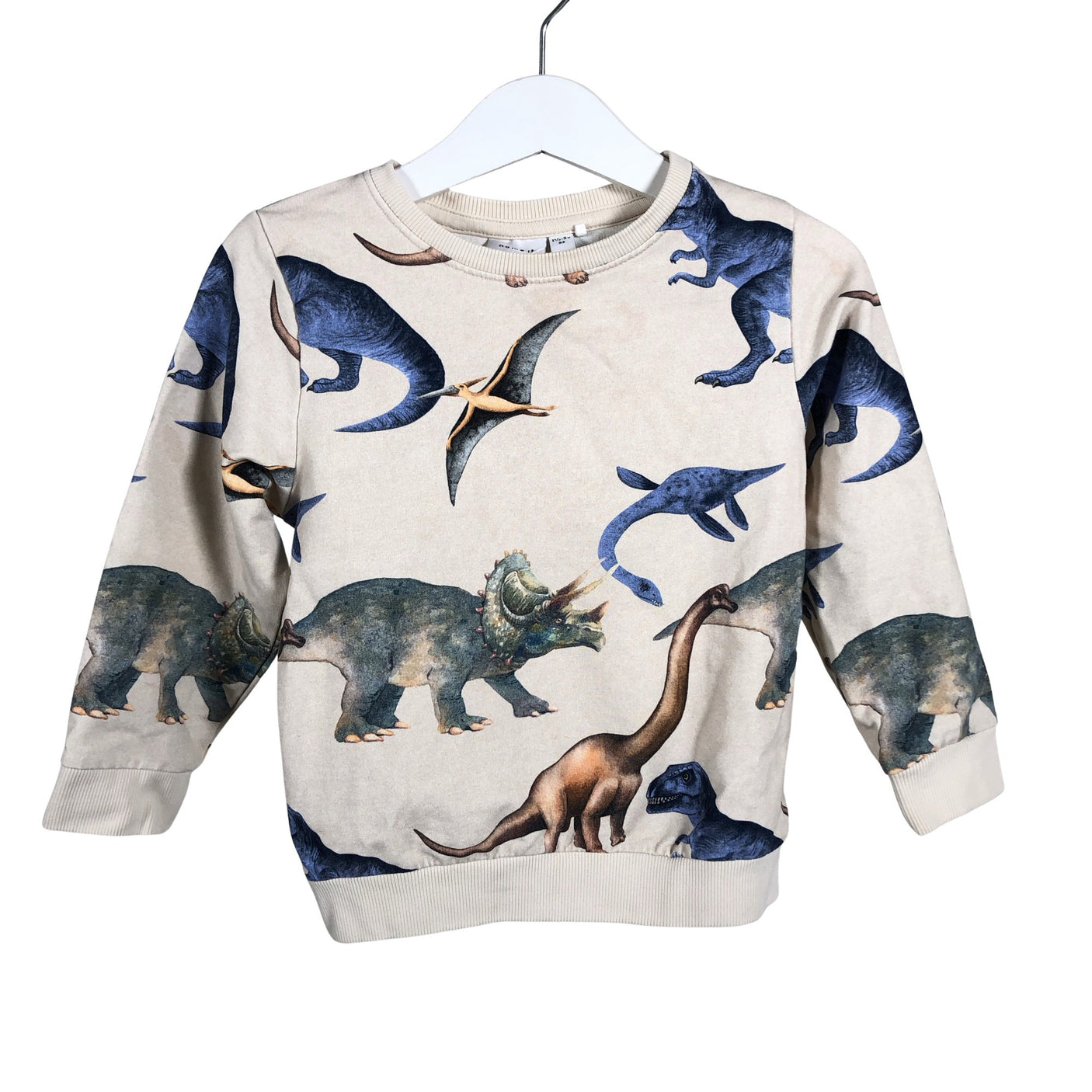Unisex Name It - Collegepaita, koko 86 - 92 - Beige (1)