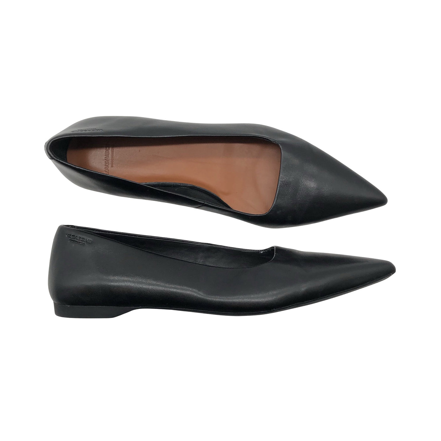 Naisten Vagabond - Ballerinat, koko 38 - Musta (1)