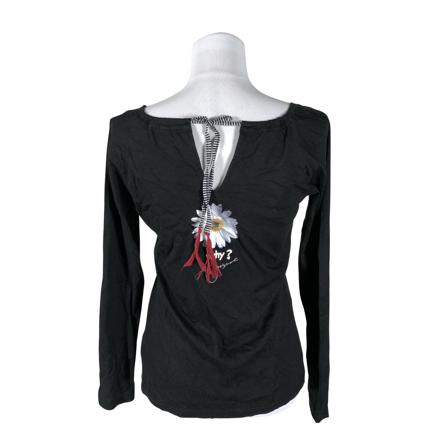 Naisten Desigual - Trikoopaita, koko 40 - Musta (2)