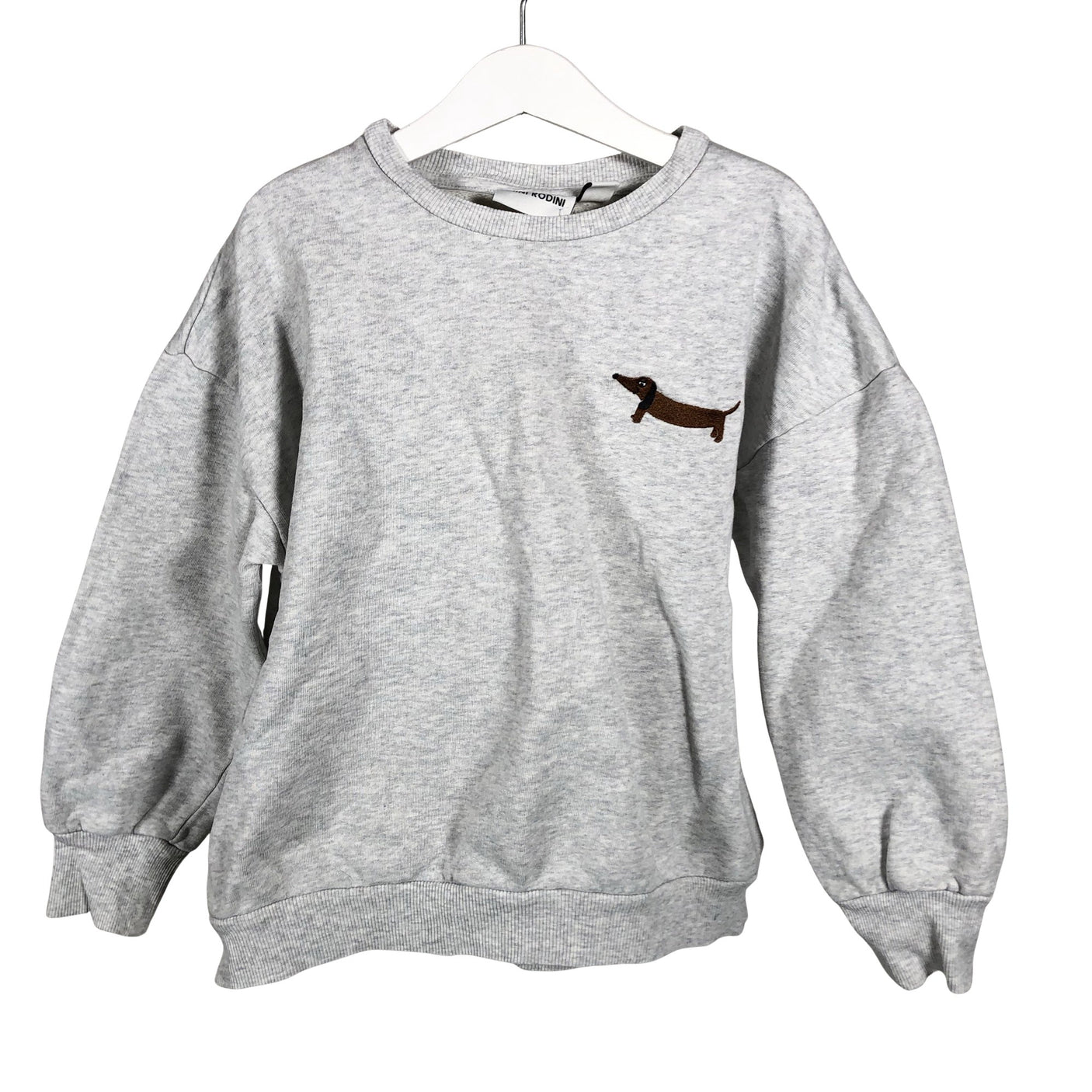 Unisex Mini Rodini - Collegepaita, koko 140 - 146 - Harmaa (1)