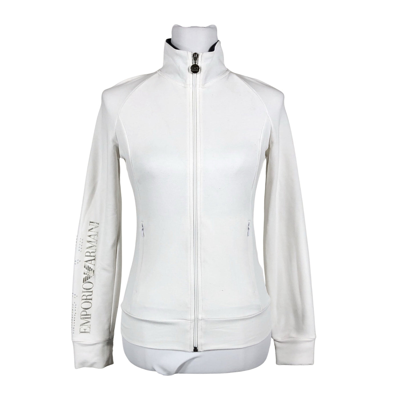 Naisten EA7 Emporio Armani - Trikoopaita, koko 34 - Valkoinen (1)